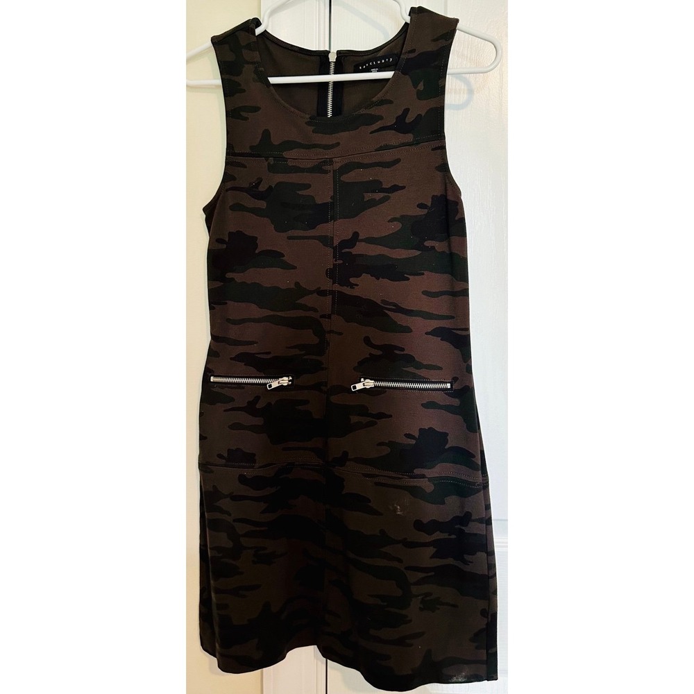 Women's Sanctuary camo sleeveless dress size XSmall